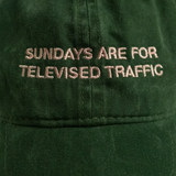 Televised Traffic | Dark Green Dad Hat