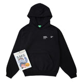 The Fan Collective | Black Hoodie w/ Patches