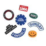 The Fan Collective | Black Hoodie w/ Patches